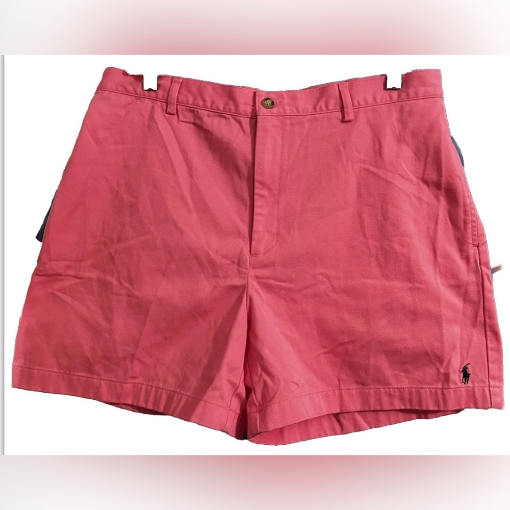 New Ralph Lauren Sport Pink Shorts size 14 100% Cotton Summer - Picture 9 of 16
